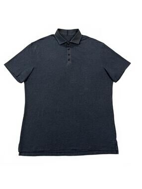 Lululemon Mens Evolution Polo Shirt Gray Size XL